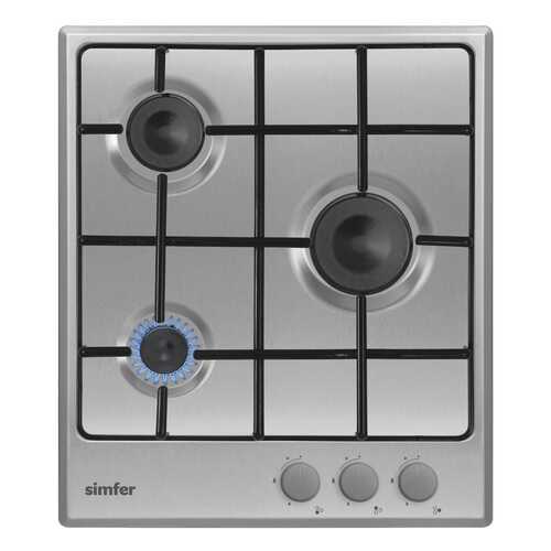 Встраиваемая варочная панель газовая Simfer H45V30M411 Silver в Фианит-Ломбард