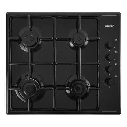 Встраиваемая варочная панель газовая Simfer H60Q40B400 Black в Фианит-Ломбард