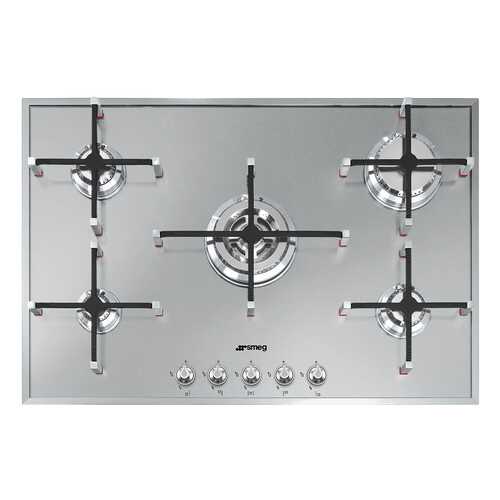 Встраиваемая варочная панель газовая Smeg PX7502 Silver в Фианит-Ломбард