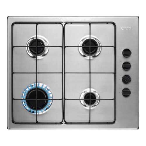 Встраиваемая варочная панель газовая Zanussi GPZ262HX Silver в Фианит-Ломбард