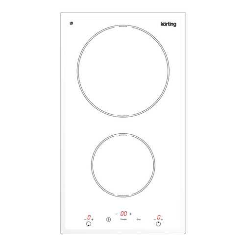 Встраиваемая варочная панель индукционная Korting HI 32003 BW White в Фианит-Ломбард