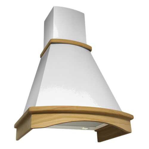 Вытяжка купольная Elikor Kitchen AC6634W1 White/Beige в Фианит-Ломбард