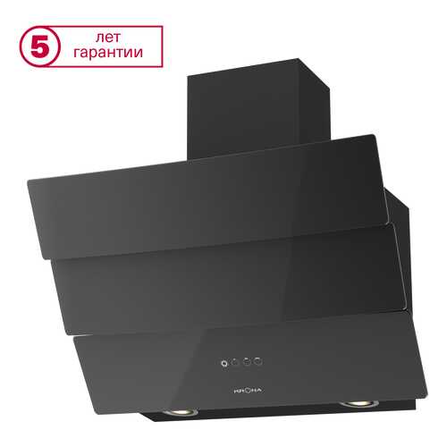 Вытяжка наклонная Krona Inga 600 sensor Black в Фианит-Ломбард