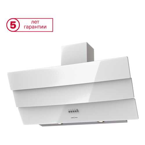 Вытяжка наклонная Krona Inga 900 push button White в Фианит-Ломбард