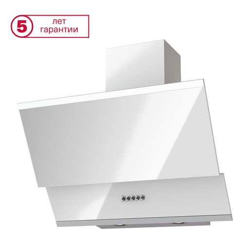 Вытяжка наклонная KRONAsteel Irida 600 White в Фианит-Ломбард