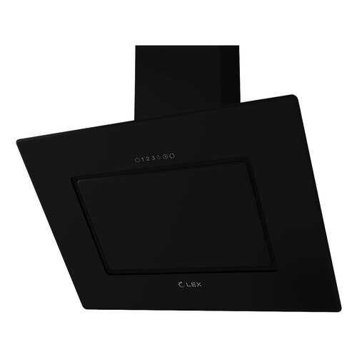 Вытяжка наклонная LEX Leila 900 Bl Black в Фианит-Ломбард