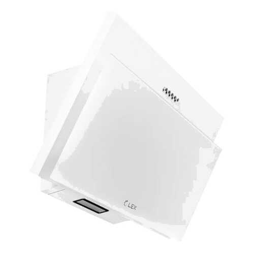 Вытяжка наклонная Lex LUKA 600 White в Фианит-Ломбард