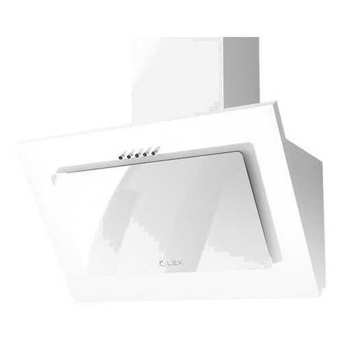 Вытяжка наклонная Lex MIKA 500 White в Фианит-Ломбард