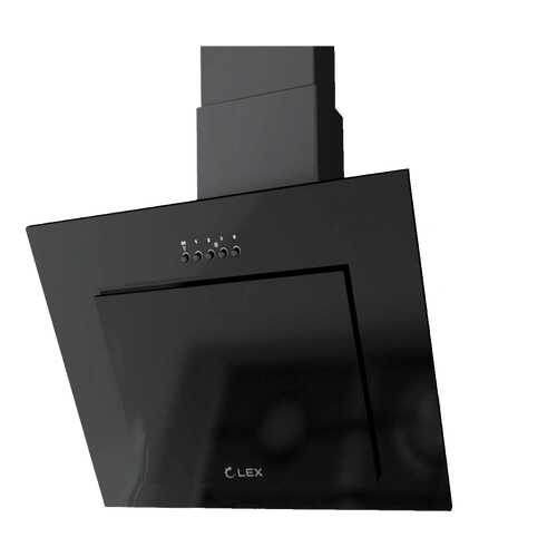 Вытяжка наклонная LEX Mini 500 Black в Фианит-Ломбард