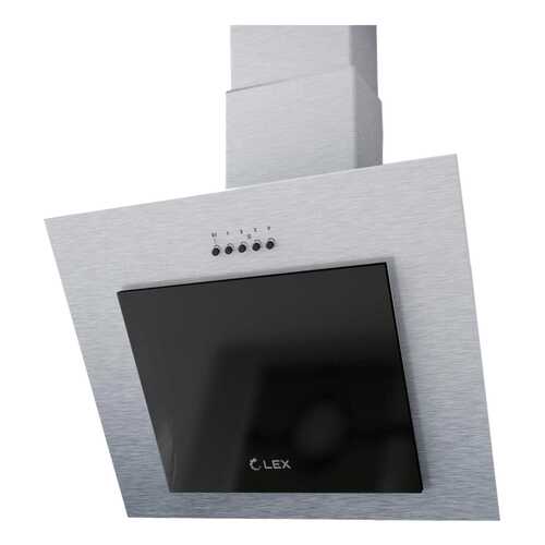 Вытяжка наклонная LEX Mini 600 Grey/Black в Фианит-Ломбард