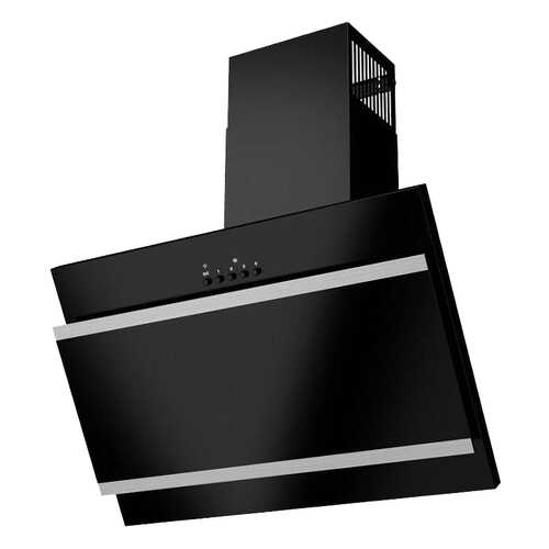 Вытяжка наклонная MAUNFELD Tower G Satin 50 (stripes) Silver/Black в Фианит-Ломбард