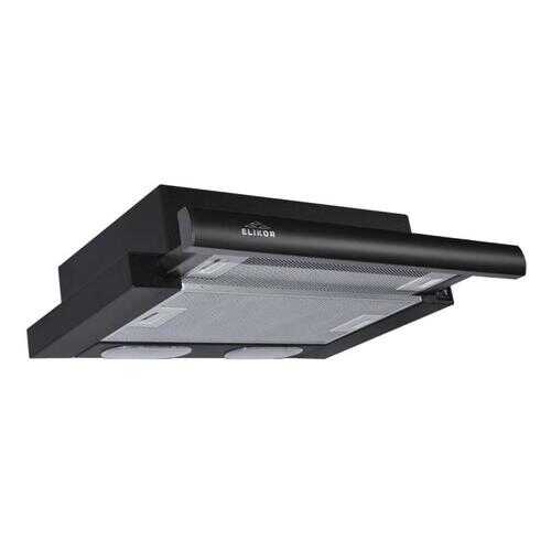 Вытяжка встраиваемая Elikor Нейтрино 50П-400-В2Л Black/Inox в Фианит-Ломбард