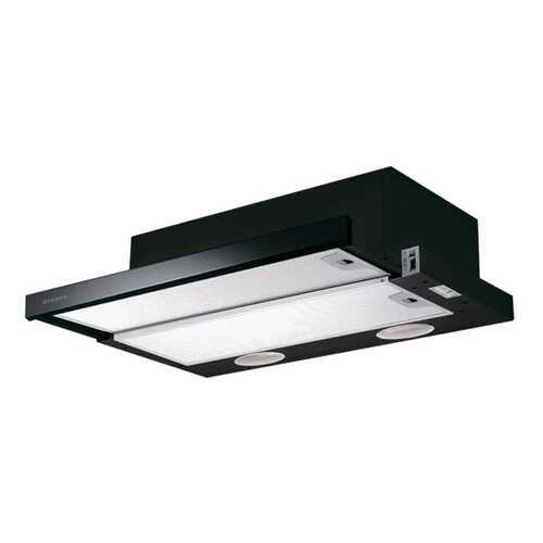 Вытяжка встраиваемая FABER Flexa Glass M6 BK A60 Black в Фианит-Ломбард