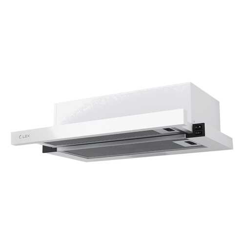 Вытяжка встраиваемая LEX Hubble G 2M 600 White в Фианит-Ломбард